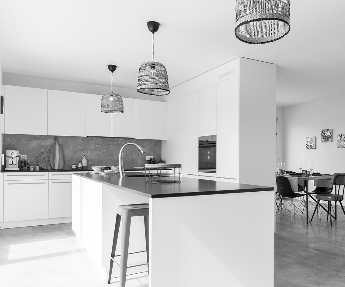 Photos intérieures des villas à Corminboeuf